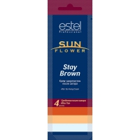ESTEL. -   Stay Brown SOL/6 ESTEL SUN FLOWER 15 